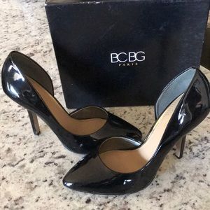 BCBG Paris black heels